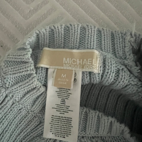 MICHAEL KORS sweater light blue size M - Picture 7 of 7